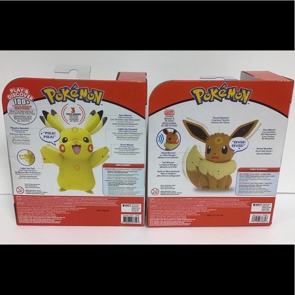 Set of (2) Pokémon Sound/Motion Figures - Picture 2 of 2